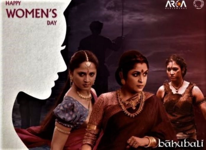 Bahubali special photo share for your fans on Woman Day