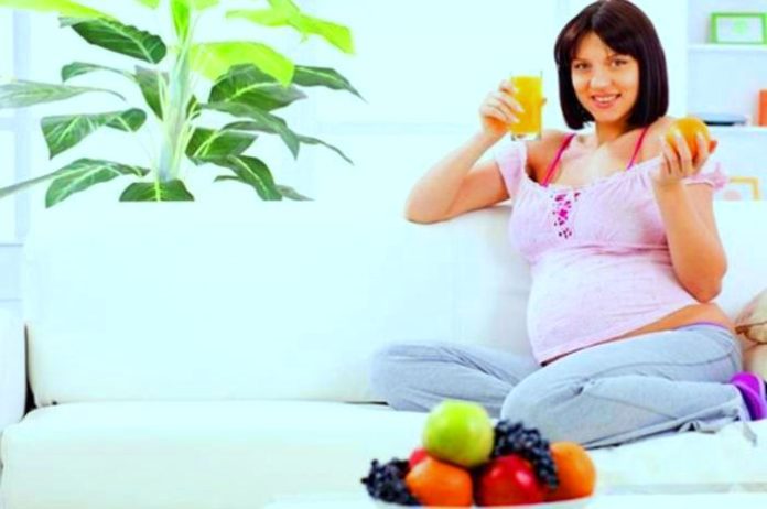 your diet during the first month of pregnancy